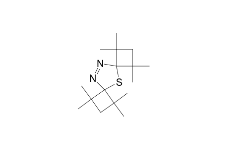 1,1,3,3,7,7,9,9-Octamethyl-5-thia-10,11-diazadispiro[3.1.3.2]undec-10-ene