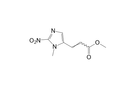 1-methyl-2-nitroimidazole-5-acrylic acid, methyl ester