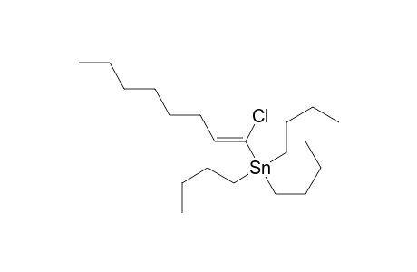 Tributyl-[(Z)-1-chloranyloct-1-enyl]stannane