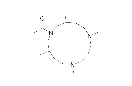 10-Acetyl-1,5,8,12-tetramethyl-1,5,10-triazacyclotetradecane