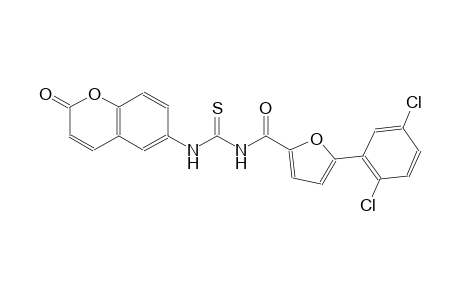 N-[5-(2,5-dichlorophenyl)-2-furoyl]-N'-(2-oxo-2H-chromen-6-yl)thiourea