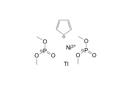 Nickel(III) thallium(I) cyclopenta-2,4-dien-1-ide bis(dimethyl phosphite) hydride