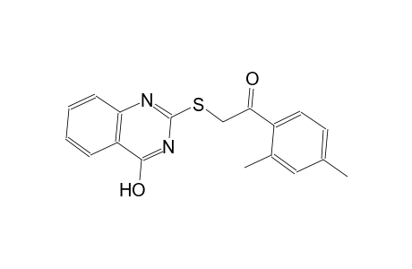 ethanone, 1-(2,4-dimethylphenyl)-2-[(4-hydroxy-2-quinazolinyl)thio]-
