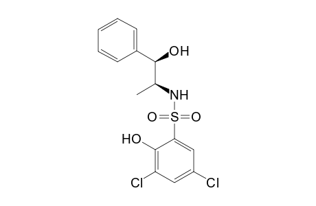 (1'S,2'S)-N-(2'-Hydroxy-1'-methyl-2'-phenylethyl)-3,5-dichloro-2-hydroxybenzenesulfonamide