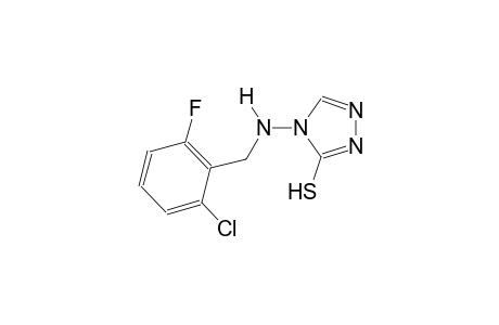 4H-1,2,4-triazole-3-thiol, 4-[[(2-chloro-6-fluorophenyl)methyl]amino]-