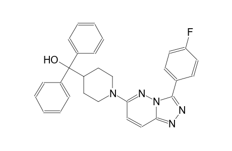 4-piperidinemethanol, 1-[3-(4-fluorophenyl)[1,2,4]triazolo[4,3-b]pyridazin-6-yl]-alpha,alpha-diphenyl-
