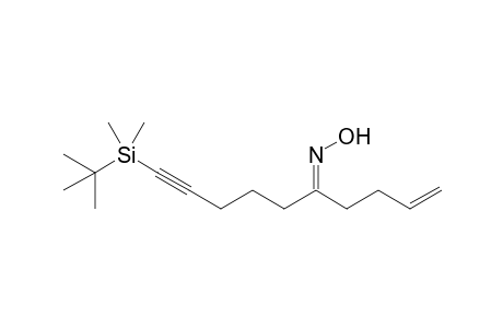 10-(tert-Butyldimethylsilyl)dec-1-en-9-yn-5-one oxime