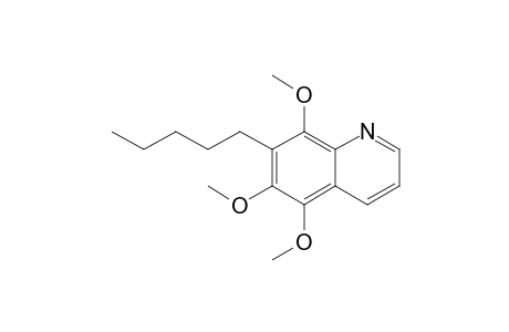 7-Pentyl-5,6,8-trimethoxyquinoline