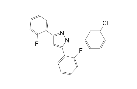 1-(3-chlorophenyl)-3,5-bis(2-fluorophenyl)-1H-pyrazole