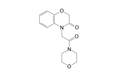 4-(2-keto-2-morpholino-ethyl)-1,4-benzoxazin-3-one