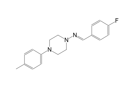 1-piperazinamine, N-[(E)-(4-fluorophenyl)methylidene]-4-(4-methylphenyl)-