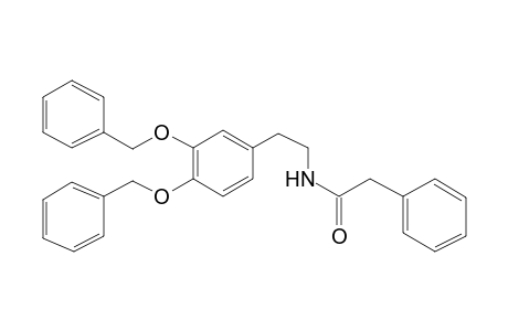 N-(2-[3,4-Bis(benzyloxy)phenyl]ethyl)-2-phenylacetamide