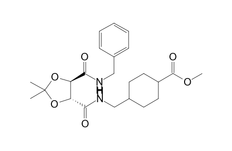 L-(4R,5R)-4-{[(5-benzylaminocarbonyl-2,2-dimethyl-1,3-dioxolan-4-carboxyl)amino]-methyl}cyclohexyl methyl formate