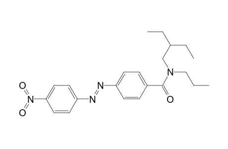 Benzamide, N-(2-ethylbutyl)-4-[(4-nitrophenyl)azo]-N-propyl-