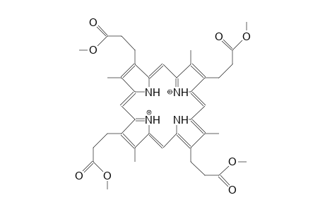 Coproporphyrin-I tetramethyl ester dication