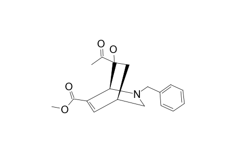 2-BENZYL-6-CARBOMETHOXY-7-ACETYL-7-HYDROXY-ISOQUINUCLIDENE