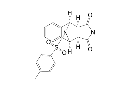 4,9-Imino-1H-benz[f]isoindole-1,3(2H)-dione, 3a,4,9,9a-tetrahydro-2-methyl-10-[(4-methylphenyl)sulfonyl]-, (3a.alpha.,4.alpha.,9.alpha.,9a.alpha.)-