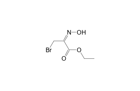Propanoic acid, 3-bromo-2-(hydroxyimino)-, ethyl ester