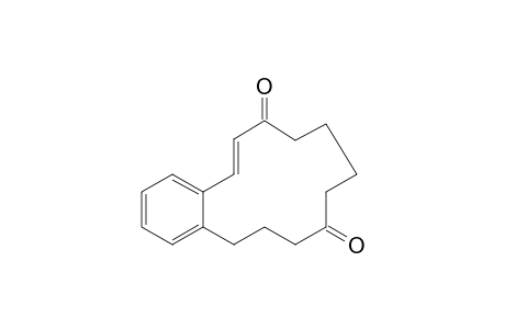 1-(1',2')-Benzenacyclododecaphan-2-ene-4,9-dione