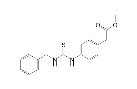 methyl (4-{[(benzylamino)carbothioyl]amino}phenyl)acetate