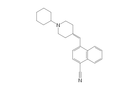 1-CYCLOHEXYL-4-[(4-CYANO-1-NAPHTHYL)-METHYLENE]-PIPERIDINE