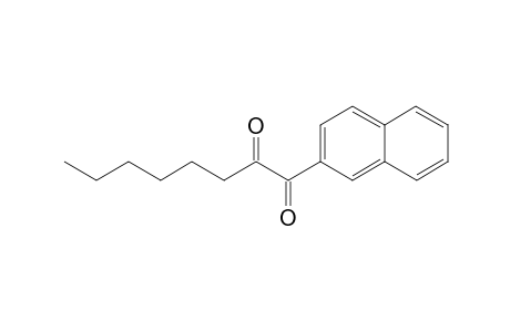 1-(naphthalen-2-yl)octane-1,2-dione