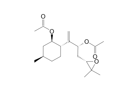 (1R,2S,5R)-2-{(3R)-3-(Acetyloxy)-4-[(2S)-3,3-dimethyloxiran-2-yl]-but-1-en-2-yl}-5-methylcyclohexyl Acetate