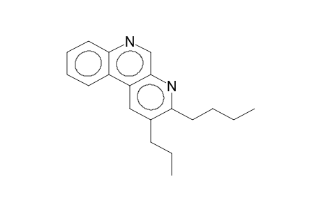 2-BUTYL-3-PROPYL-5,6-BENZO-1,7-NAPHTHYRIDINE