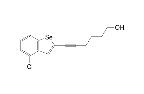 6-(4-Chlorobenzo[b]selenophen-2-yl)hex-5-yn-1-ol