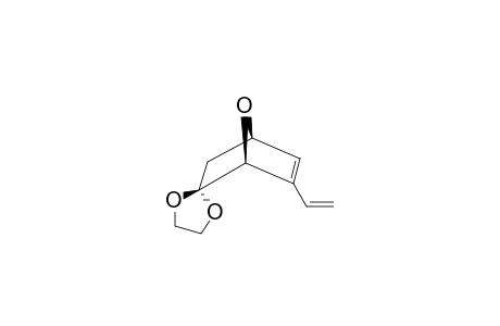 (+/-)-5-ETHENYL-6,6-(ETHYLENEDIOXY)-7-OXABICYCLO-[2.2.1]-HEPT-2-ENE