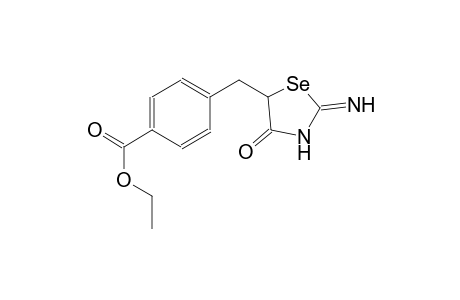 ethyl 4-[(2-imino-4-oxo-1,3-selenazolidin-5-yl)methyl]benzoate