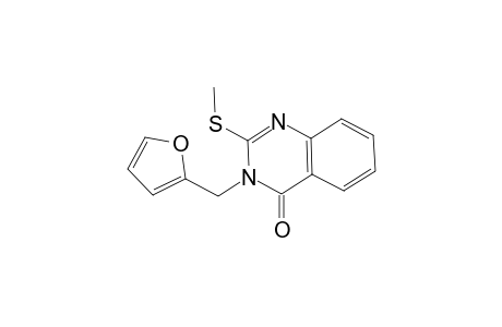 3-(2-Furylmethyl)-2-(methylsulfanyl)-4(3H)-quinazolinone