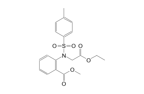 methyl 2-{(2-ethoxy-2-oxoethyl)[(4-methylphenyl)sulfonyl]amino}benzoate