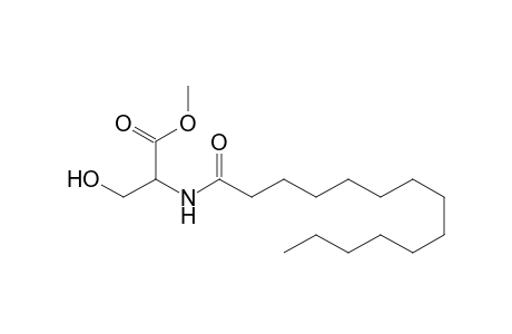Serine, N-(1-oxotetradecyl)-, methyl ester