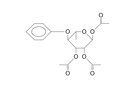 1,2,3-Tri-O-acetyl-4-O-benzyl.alpha.-L-rhamnopyranose