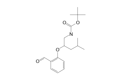 (+/-)-2-[(1-(Tert-butoxycarbonylamino)-4-methylpent-2-yl)oxy]benzaldehyde