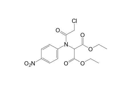 [2-chloro-N-(p-nitrophenyl)acetamido]malonic acid, diethyl ester