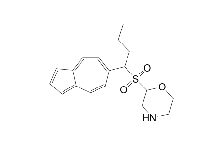 6-{(1'-Morpholylsulfonyl]butyl}azulene