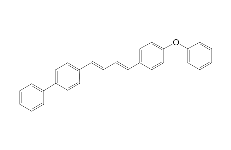 p-(4-(p-biphenyl)-1,3-butadienyl)phenyl phenyl ether