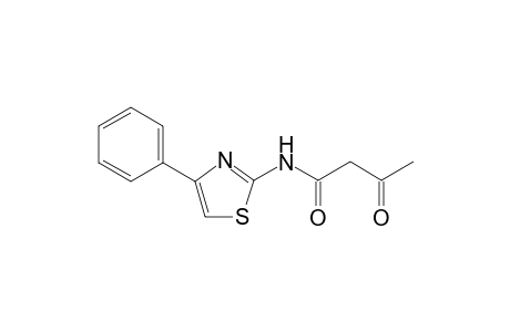 3-oxo-N-(4-phenylthiazol-2yl)butanamide