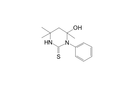 4-Hydroxy-3-phenyl-4,6,6-trimethylhexahydropyrimidin-2-thione