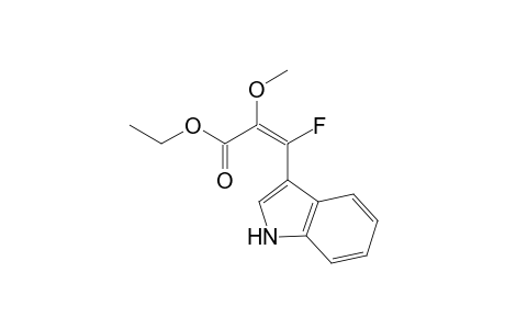 Ethyl (Z)-3-Fluoro-3(1H)-indol-3-yl)-2-methoxypropenoate