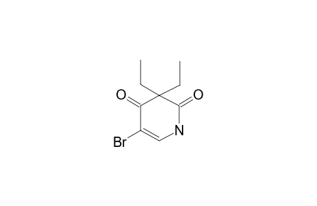 Pyridin-2,4-dione, 5-bromo-3,3-diethyl-1,2,3,4-tetrahydro-