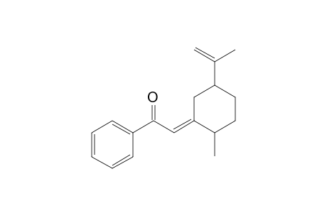 1-Benzoylmethylene menthene
