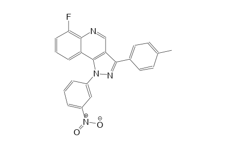 6-fluoro-3-(4-methylphenyl)-1-(3-nitrophenyl)-1H-pyrazolo[4,3-c]quinoline