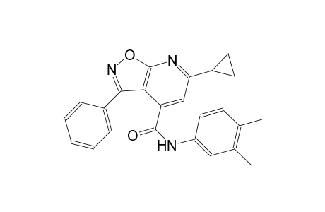 isoxazolo[5,4-b]pyridine-4-carboxamide, 6-cyclopropyl-N-(3,4-dimethylphenyl)-3-phenyl-