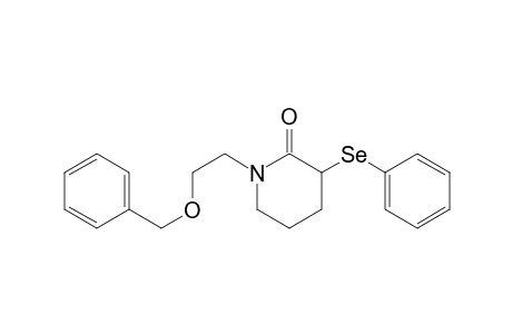 1-(2-benzoxyethyl)-3-(phenylseleno)-2-piperidone