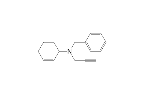 N-Benzyl-N-(2-cyclohexen-1-yl)-2-propynylamine