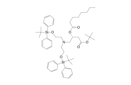(R)-TERT.-BUTYL-3-CAPRYLOYLOXY-4-[N,N-BIS-(2-TERT.-BUTYLDIPHENYLSILYLOXYETHYL)-AMINO]-BUTYRATE