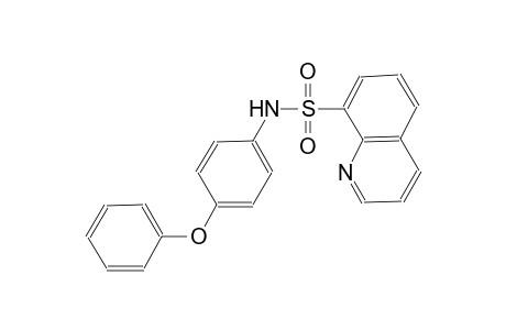 N-(4-phenoxyphenyl)-8-quinolinesulfonamide
